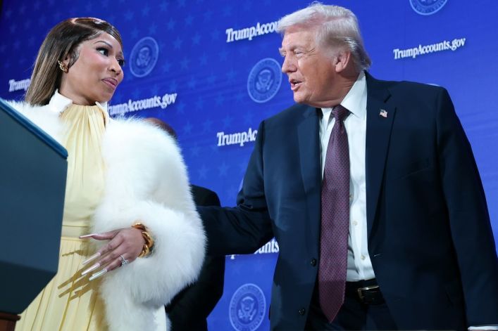 Nicki Minaj declara que "Dios está protegiendo" a Trump