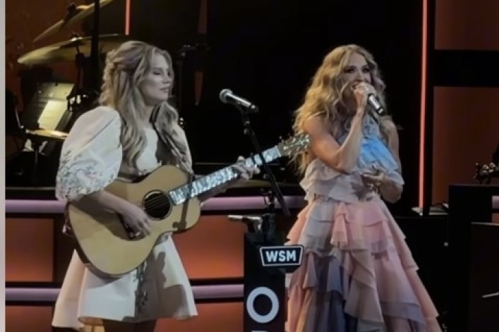 Hannah Harper canta con Carrie Underwood en el Grand Ole Opry y agradece a Dios por responder sus oraciones