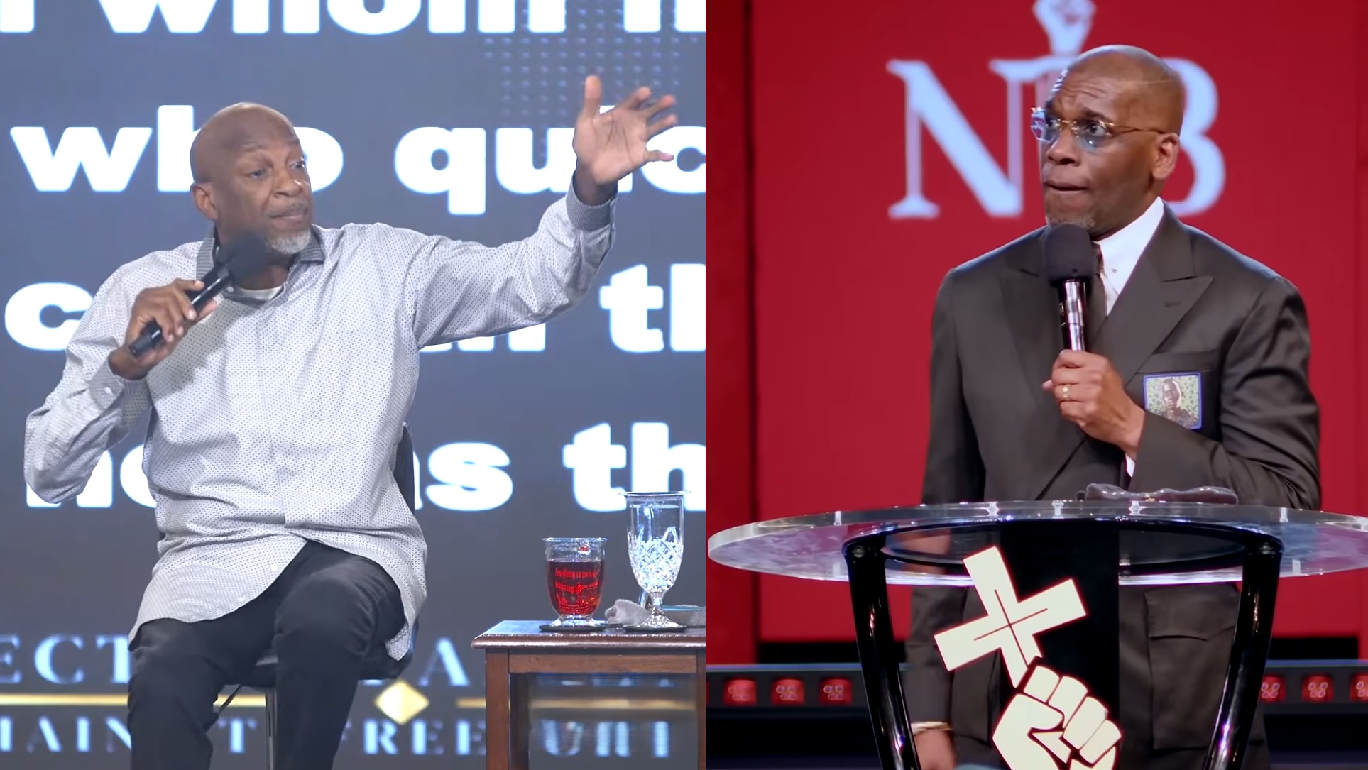 Pastor Donnie McClurkin reprende a otro pastor por equiparar "abracadabra" con Romanos 4:17